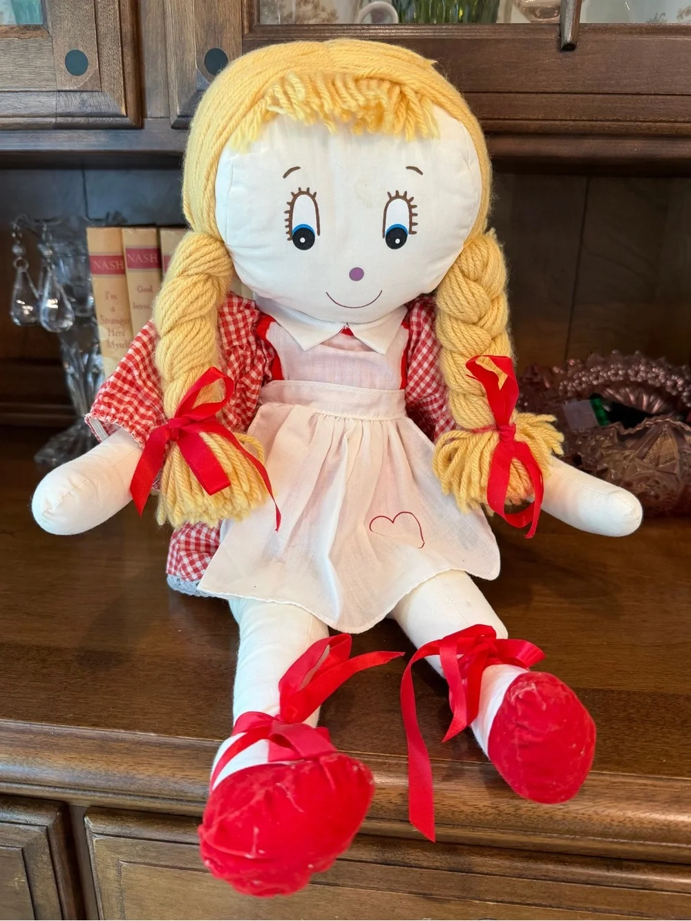Vintage 1988 Ballerina Rag Doll